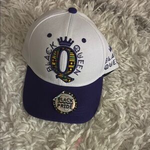 Black Queen Embroidered Cap